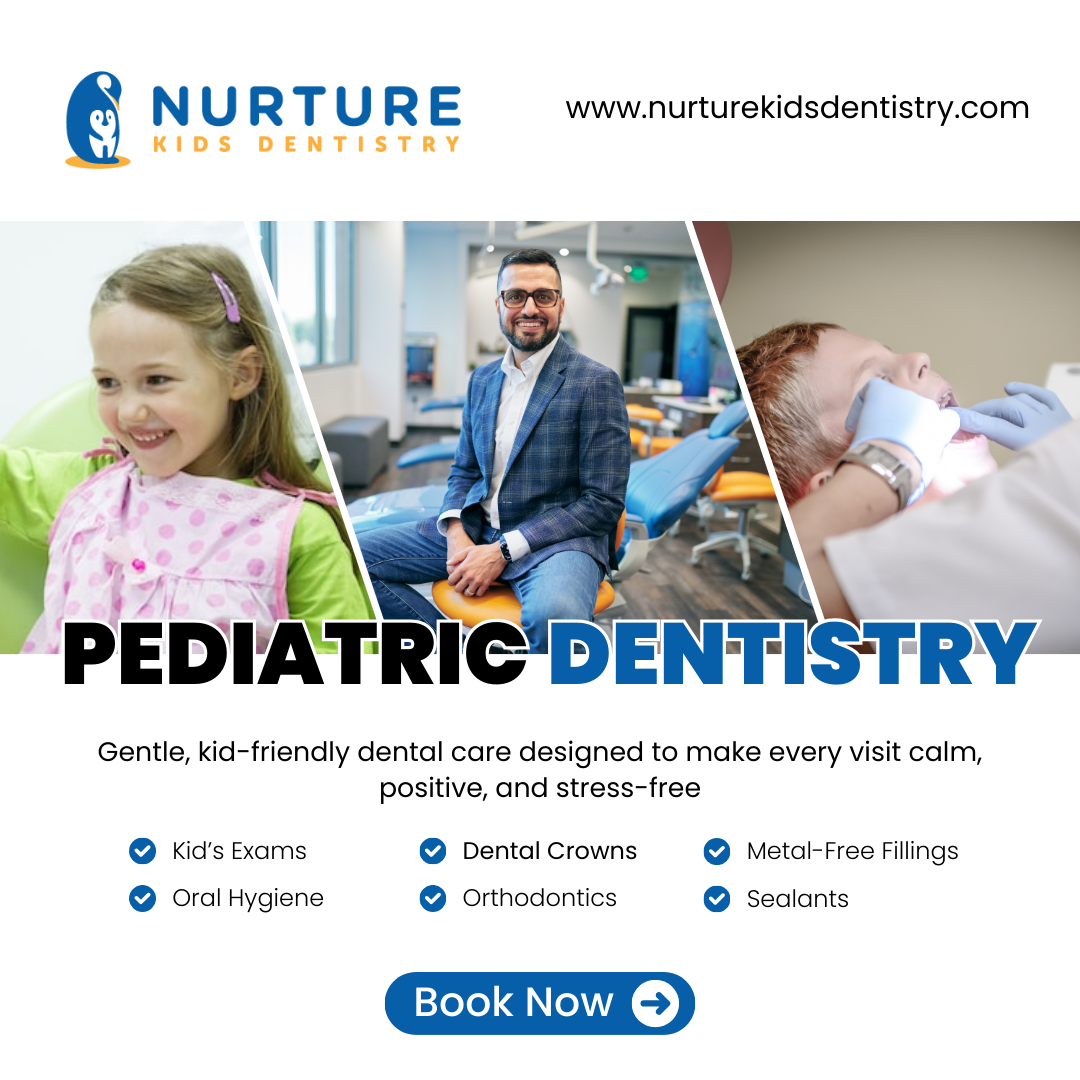 Nurture Kids Dentistry Facebook ad: Pediatric Dentist in Sammamish, WA