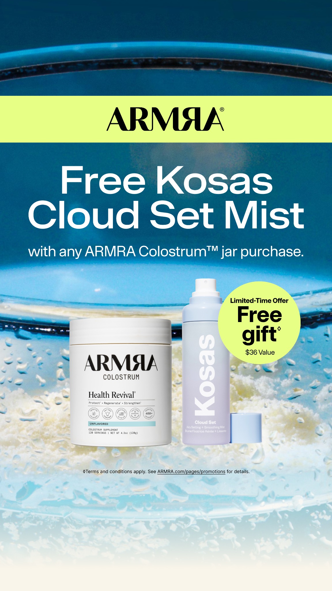 ARMRA Facebook ad