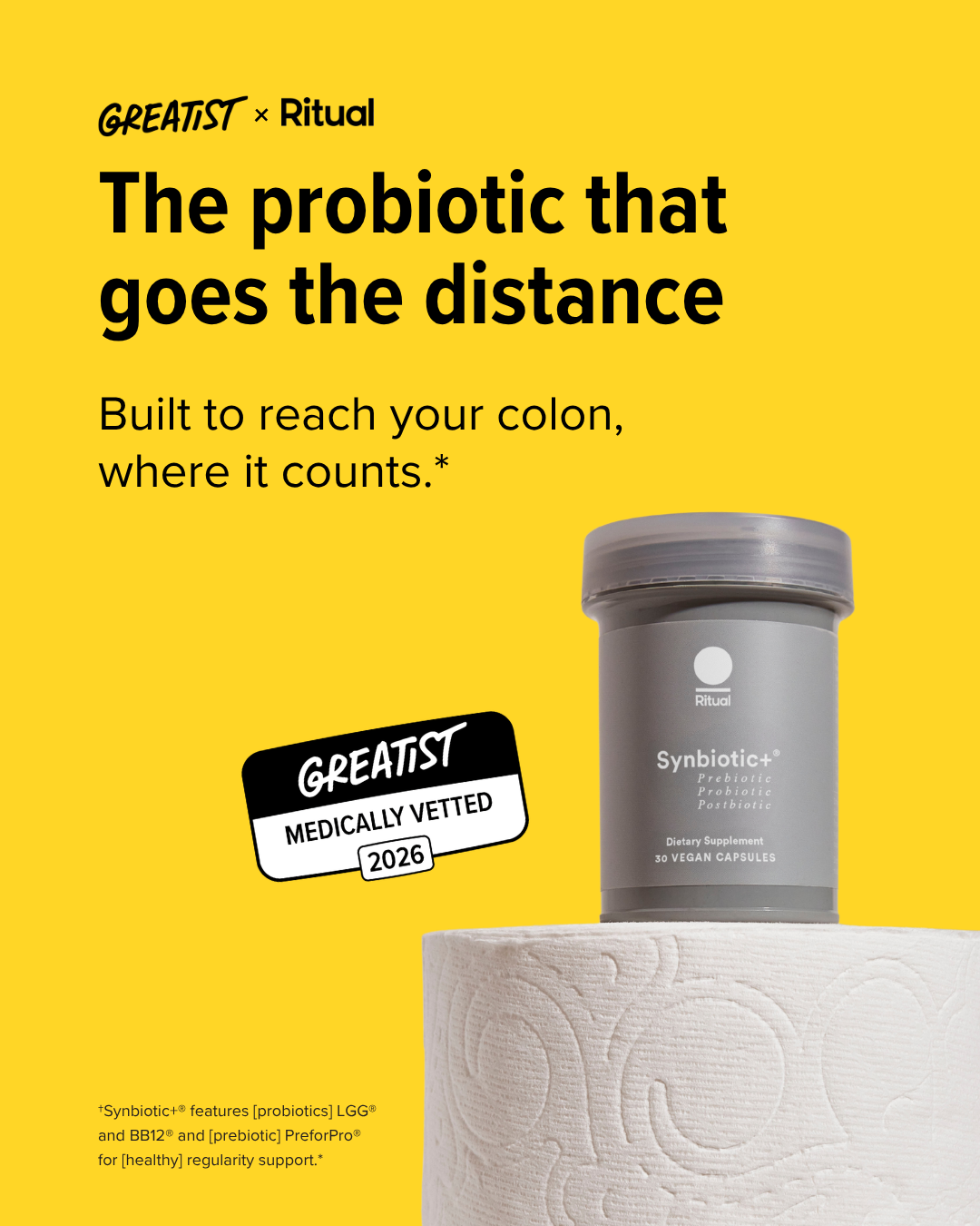 Greatist Facebook ad: Targeted gut delivery
