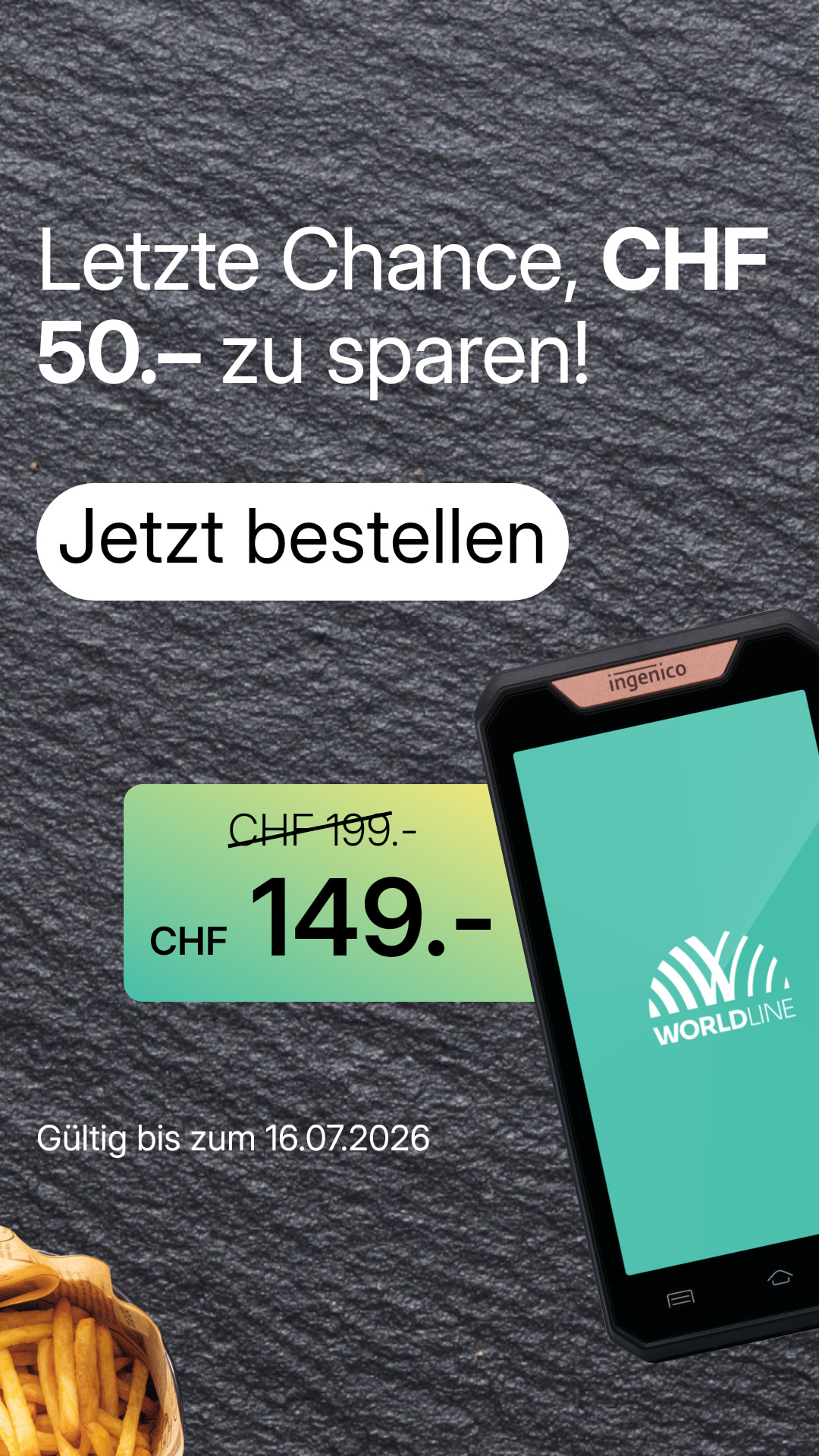 Worldline Switzerland Facebook ad