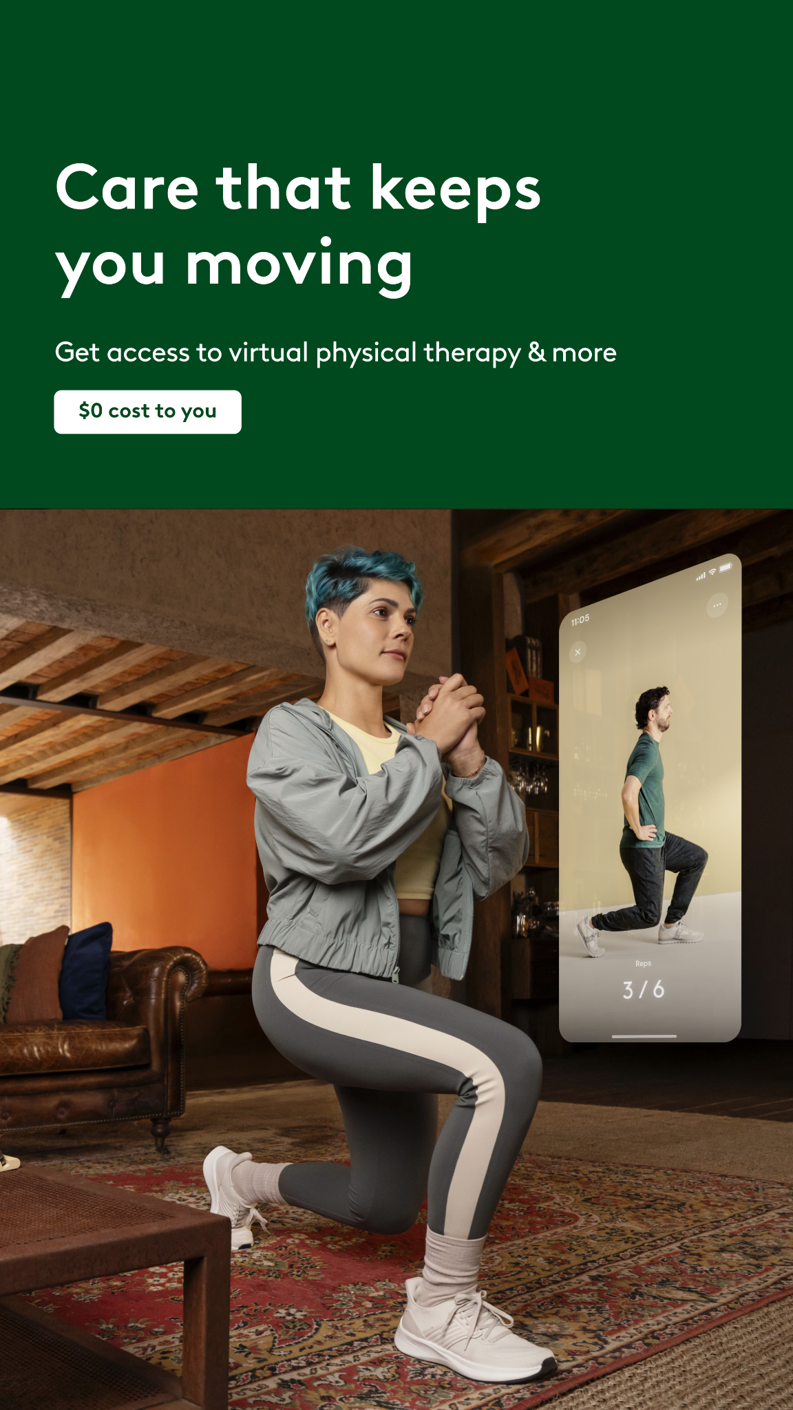 Hinge Health Facebook ad
