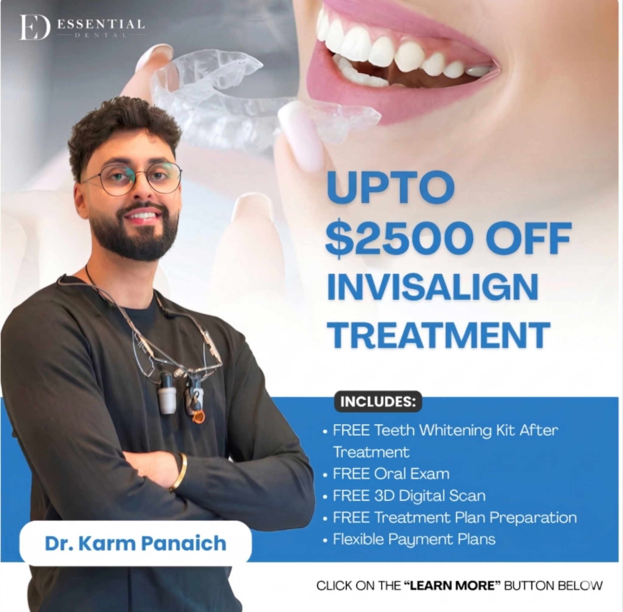 Essential Dental Group Facebook ad