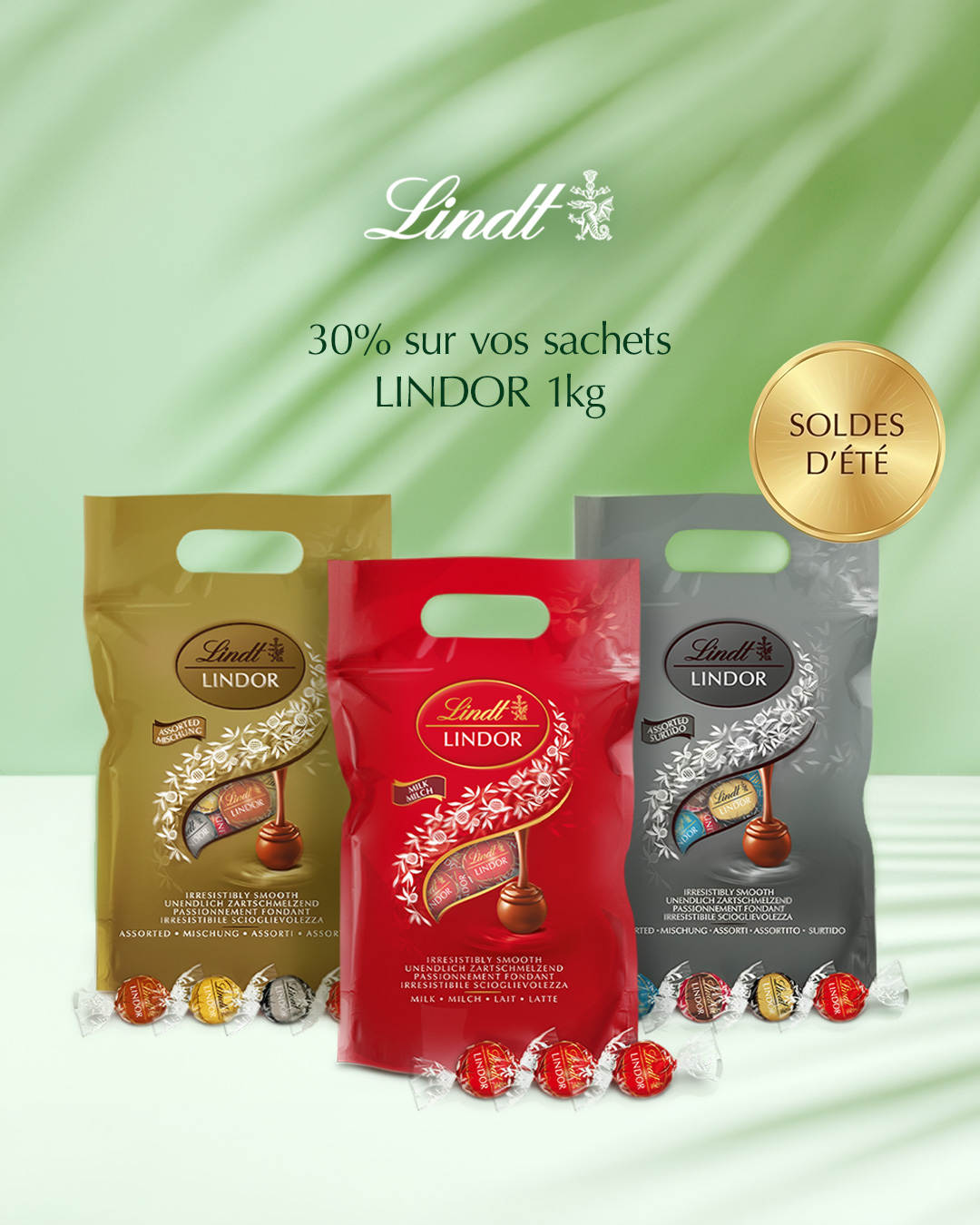 Lindt Facebook ad