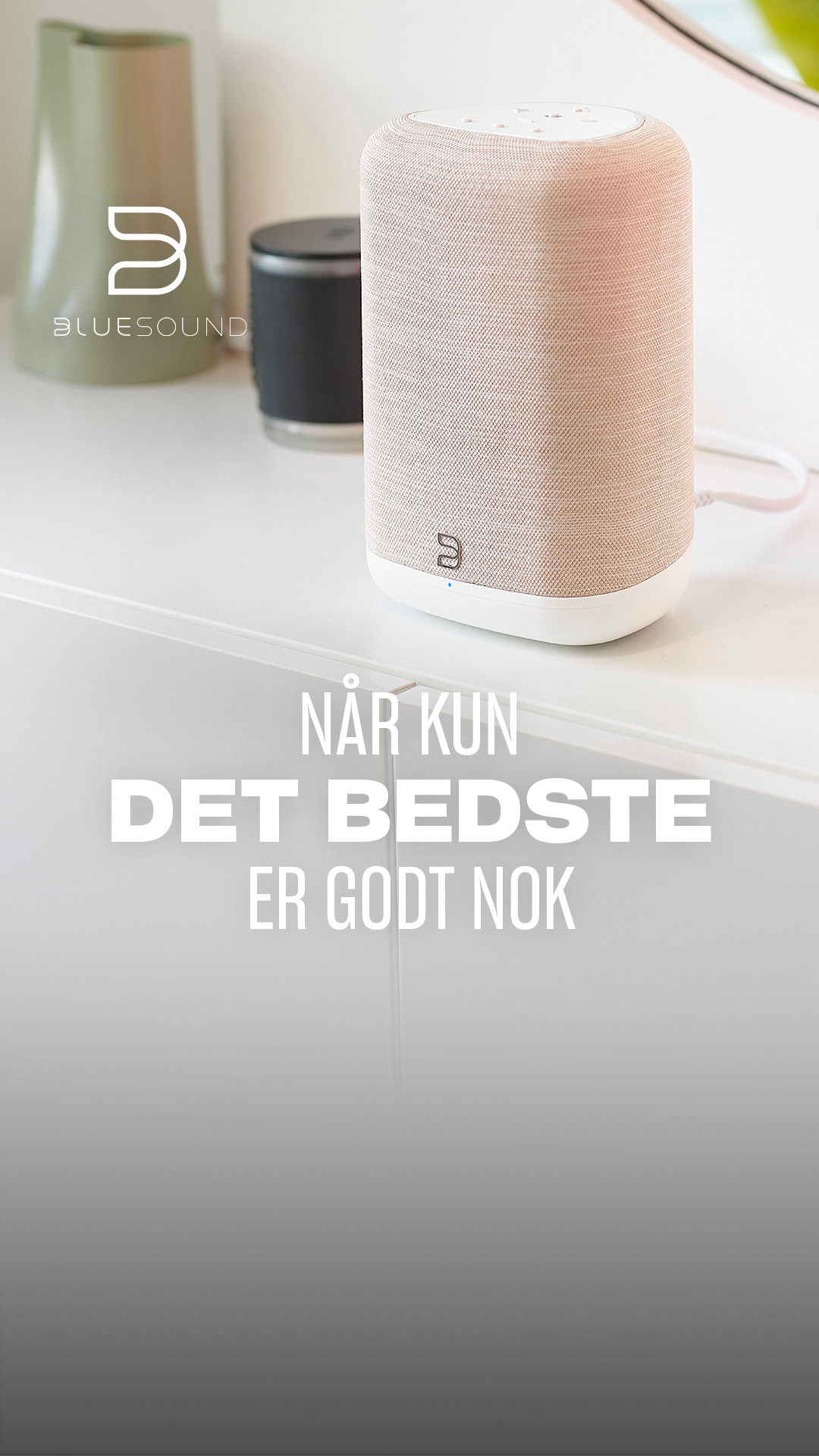 Bluesound Facebook ad