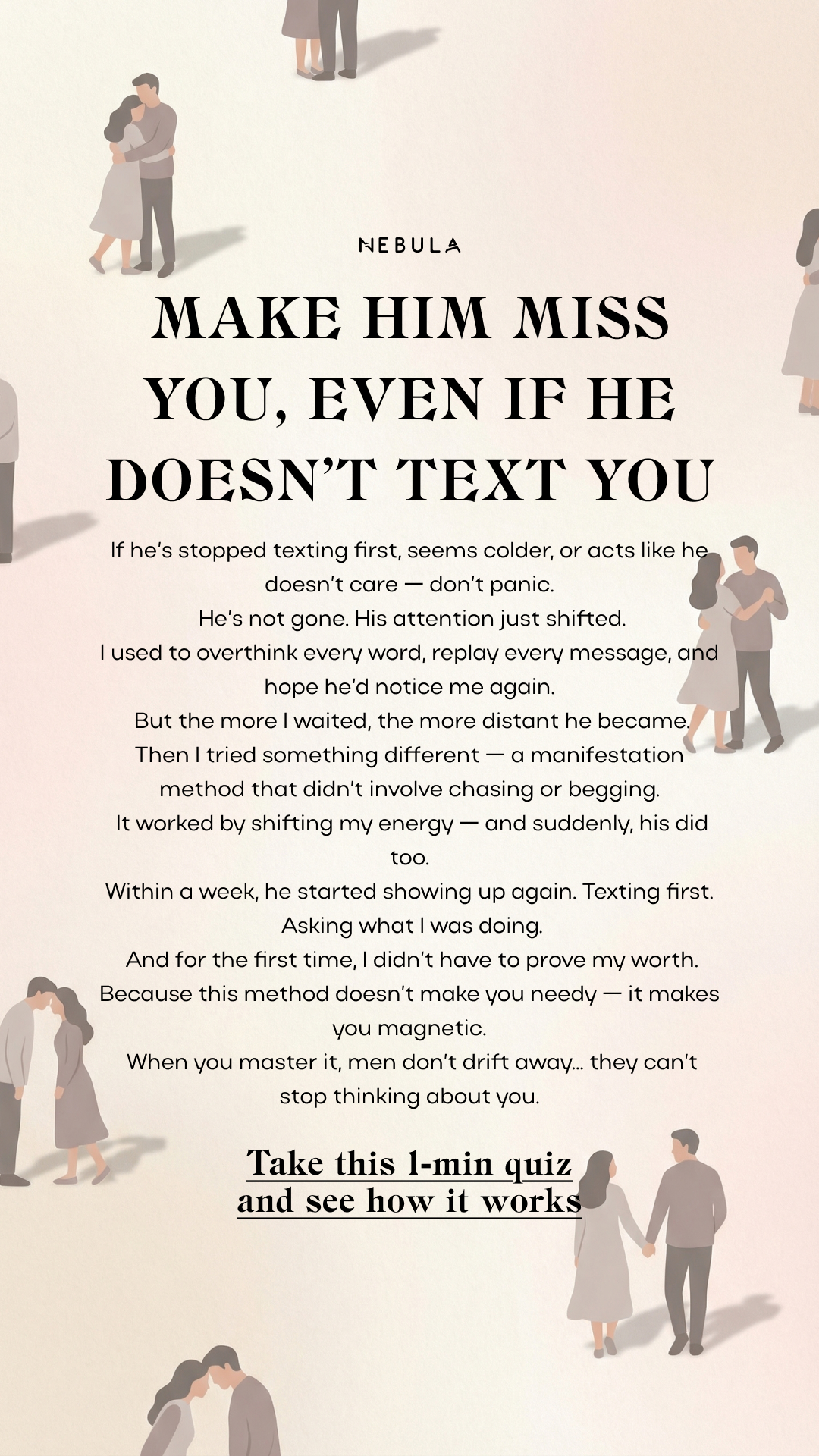 Nebula: Attract True Love Facebook ad: Attract Your Person