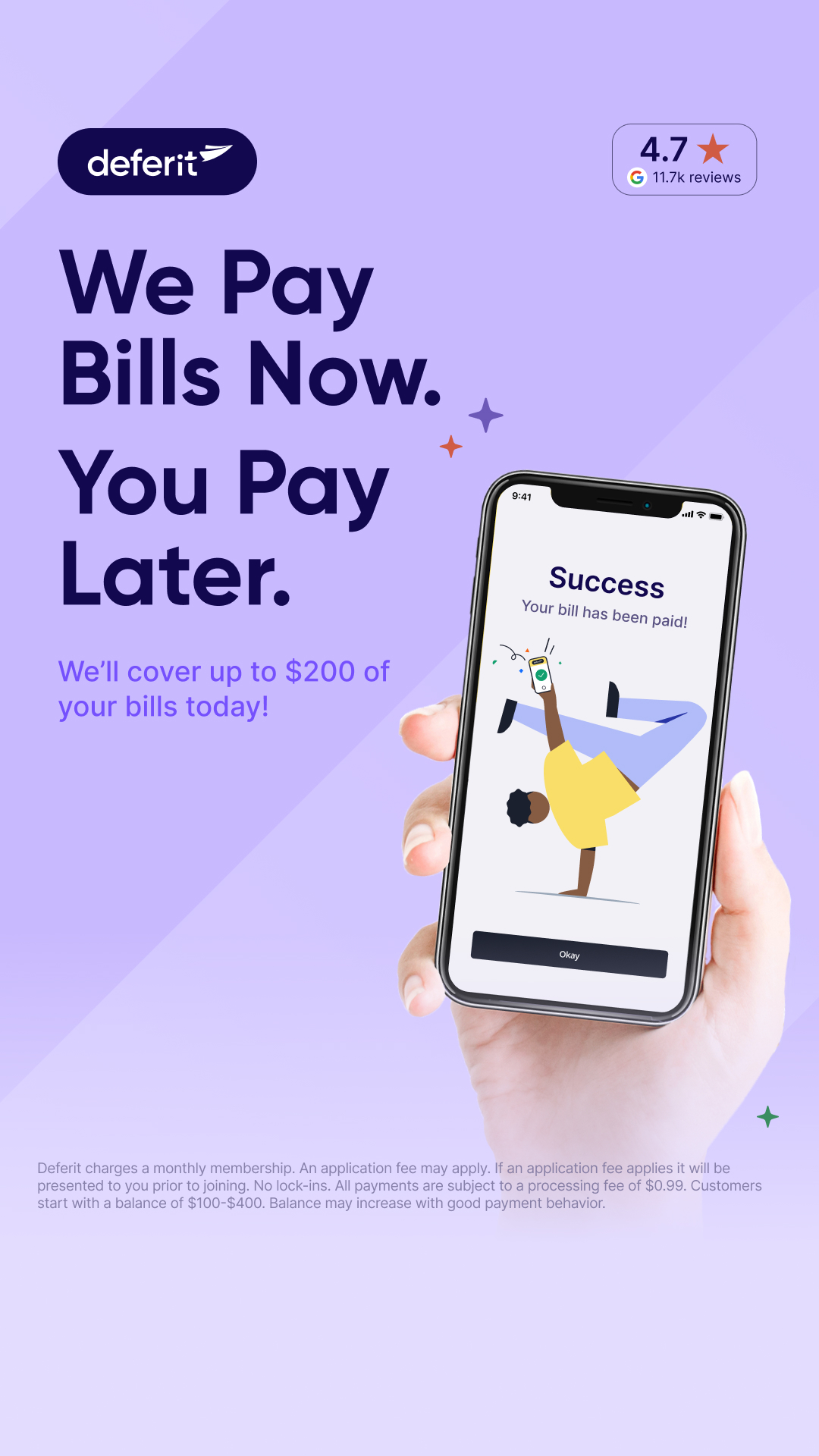 Deferit USA Facebook ad