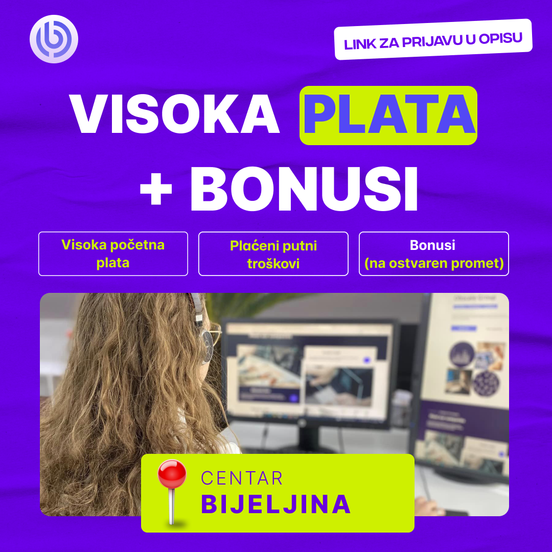 FERO Facebook ad: OGRANIČEN BROJ MJESTA!