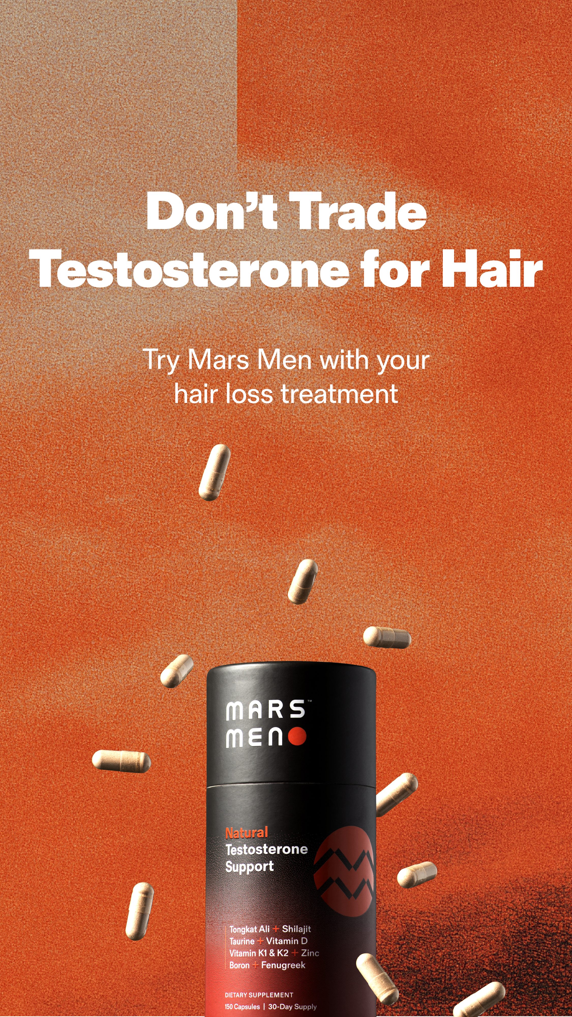 Mars Men Facebook ad