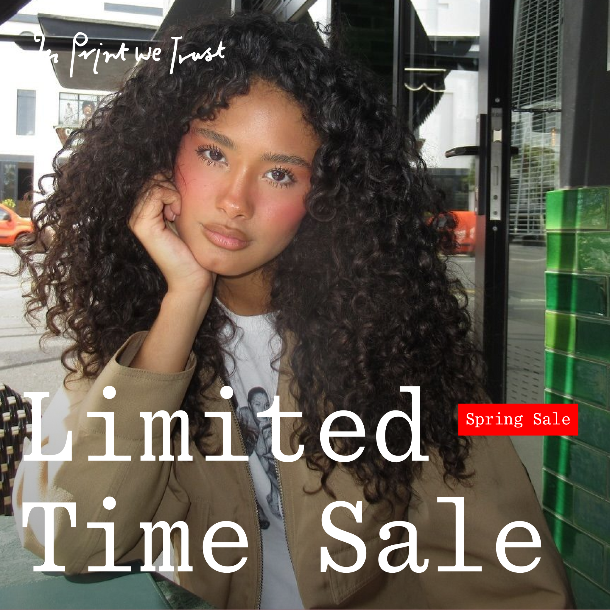 In Print We Trust Facebook ad: Just Restocked After 4 Months