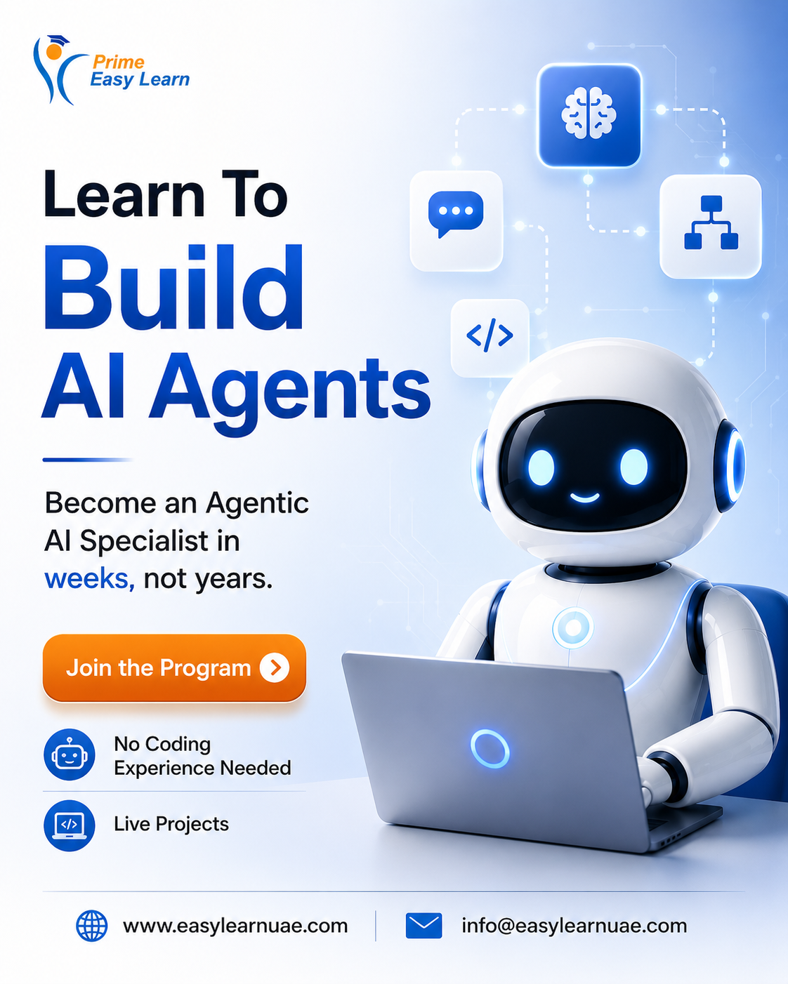 Prime Easy Learn Training Institute Facebook ad