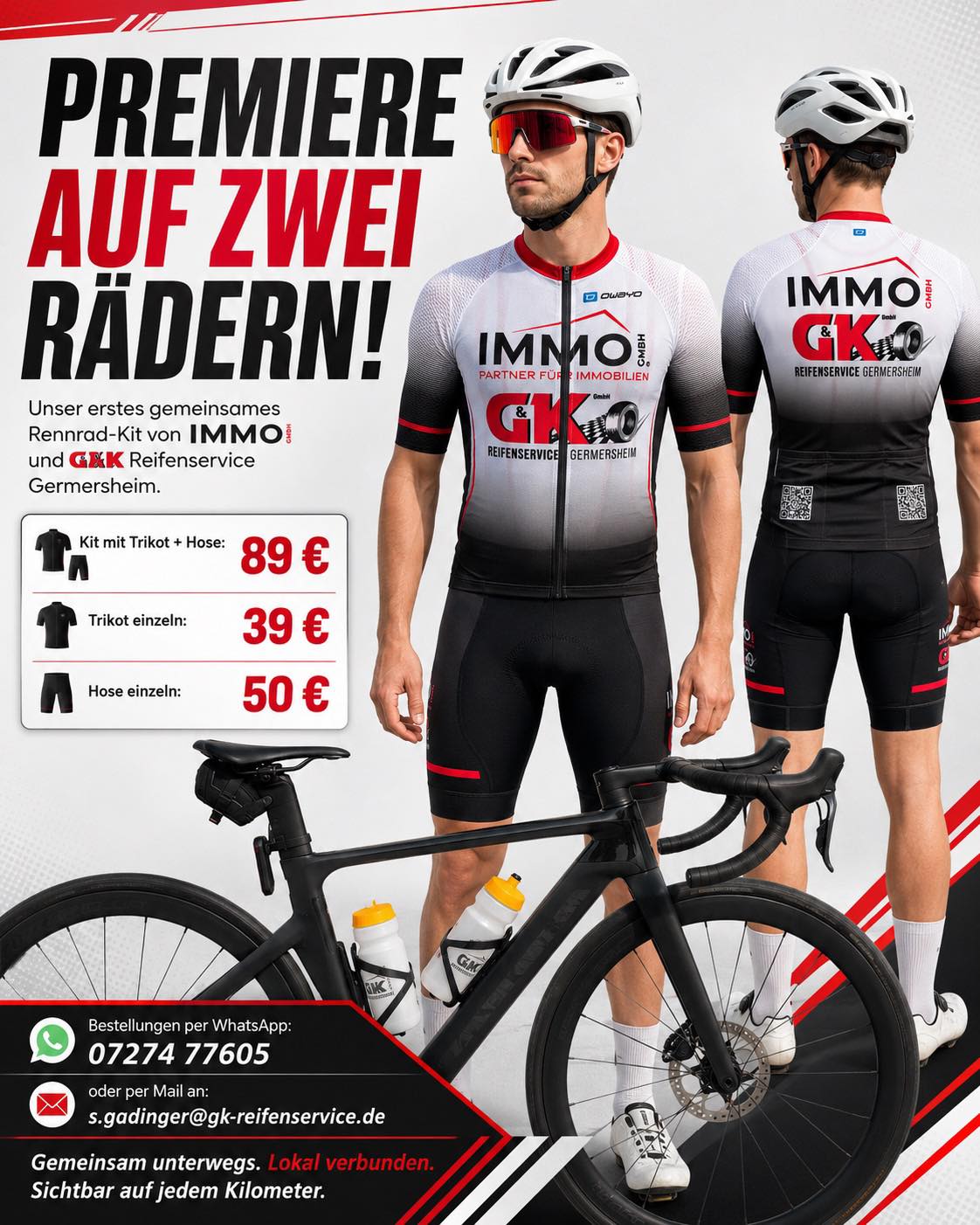 G&K Reifenservice Facebook ad: Neu auf der Straße!