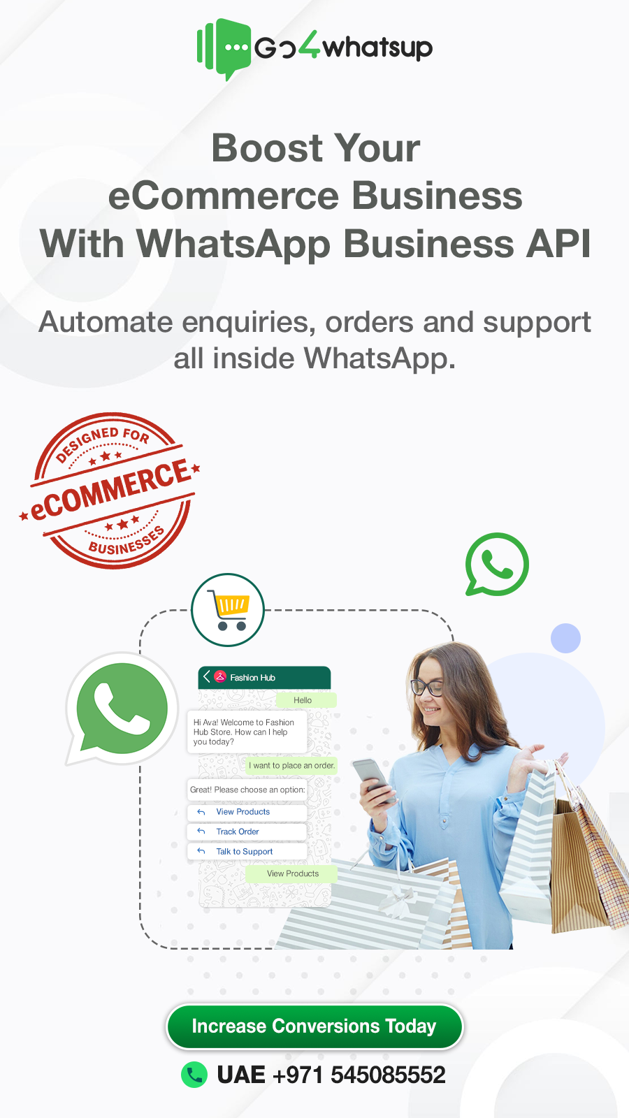 Go4Whatsup Facebook ad