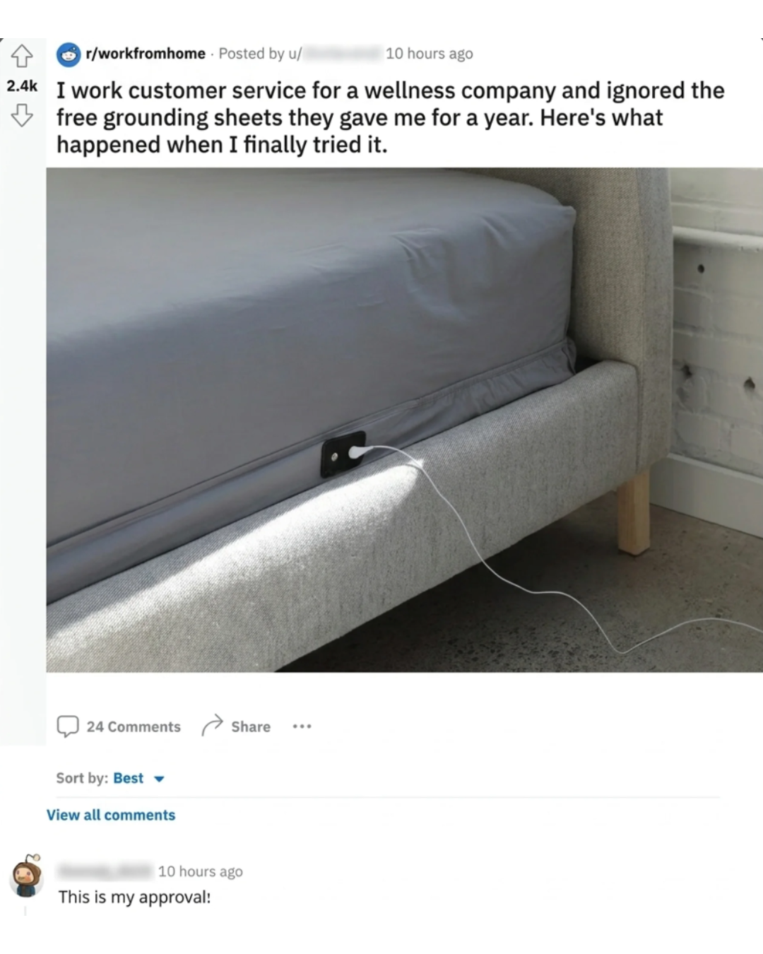 Grounding Community Facebook ad