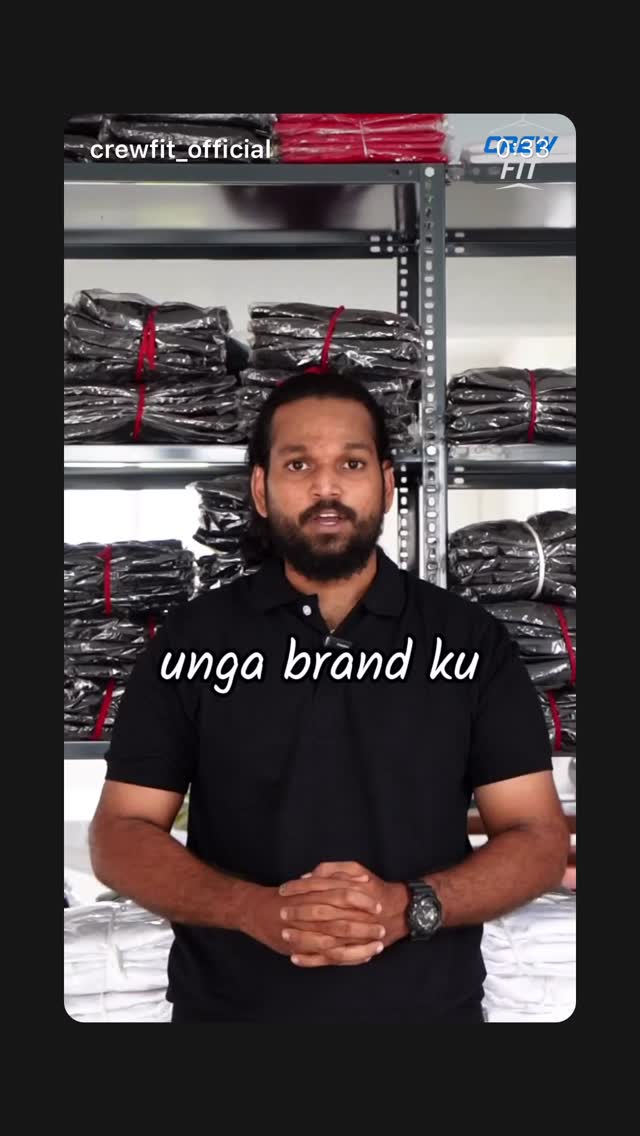 Crewfit Facebook ad: MOQ Starts at Just 5 Pieces