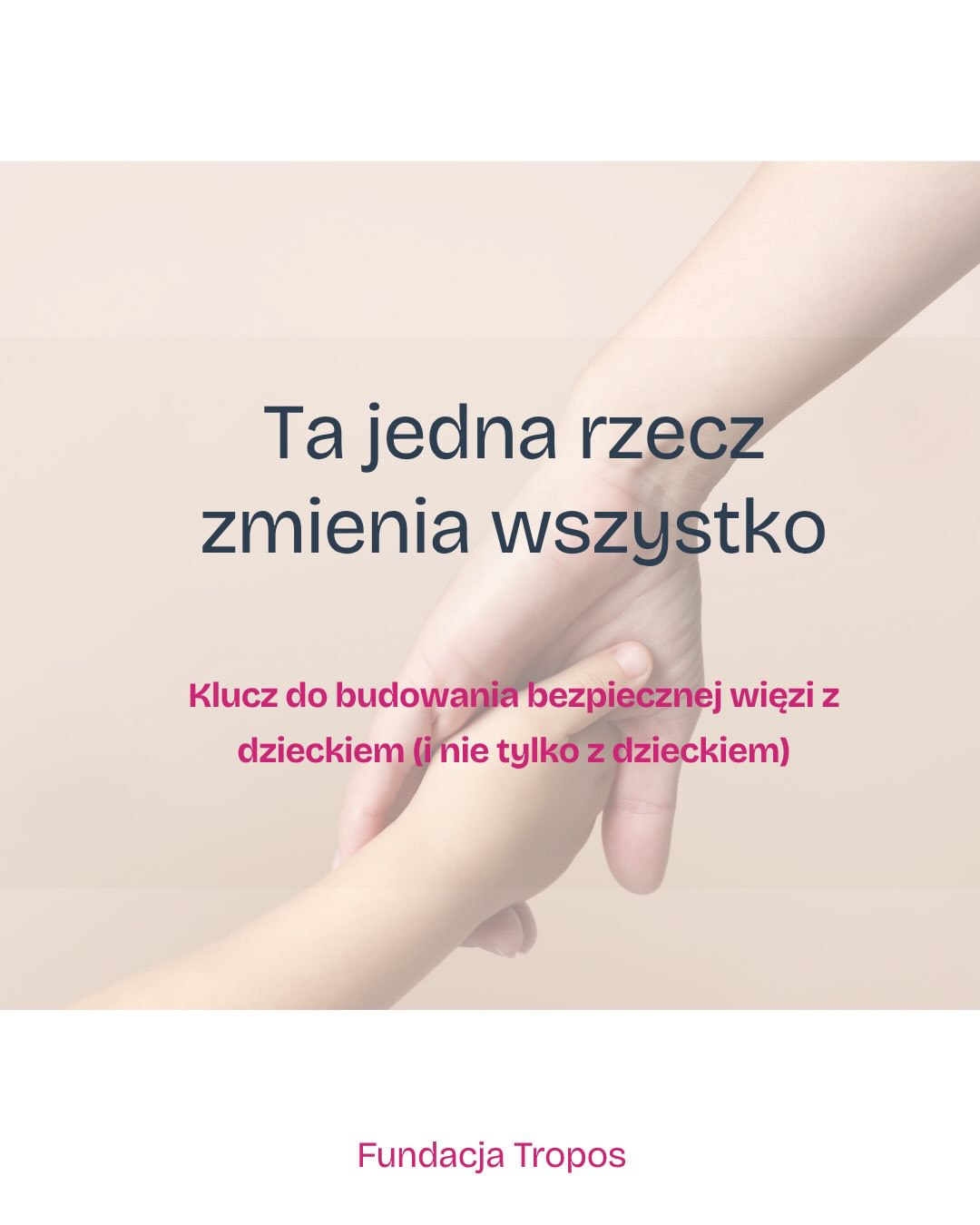 Fundacja Tropos Facebook ad: Krzyknęłaś? Puściły Ci nerwy, a teraz patrzysz na…