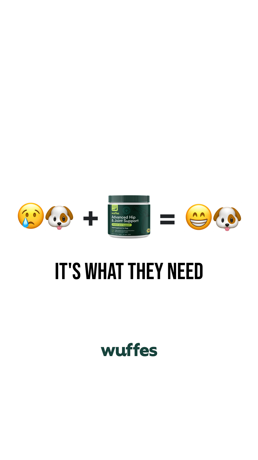 Wuffes Facebook ad