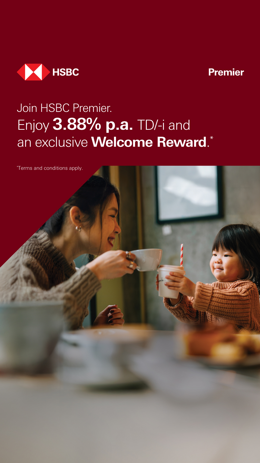 HSBC Malaysia Facebook ad from May 10, 2026