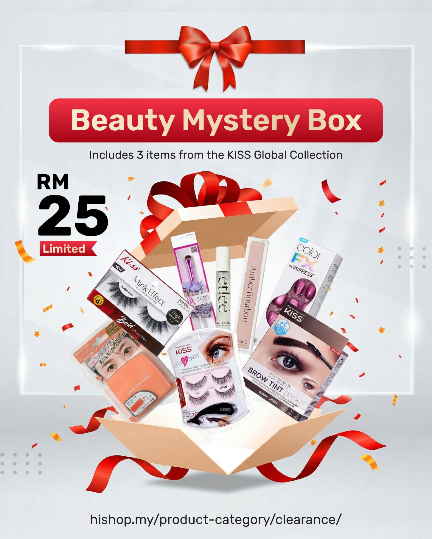 Kiss New York Malaysia Facebook ad: Clearance - HiShop