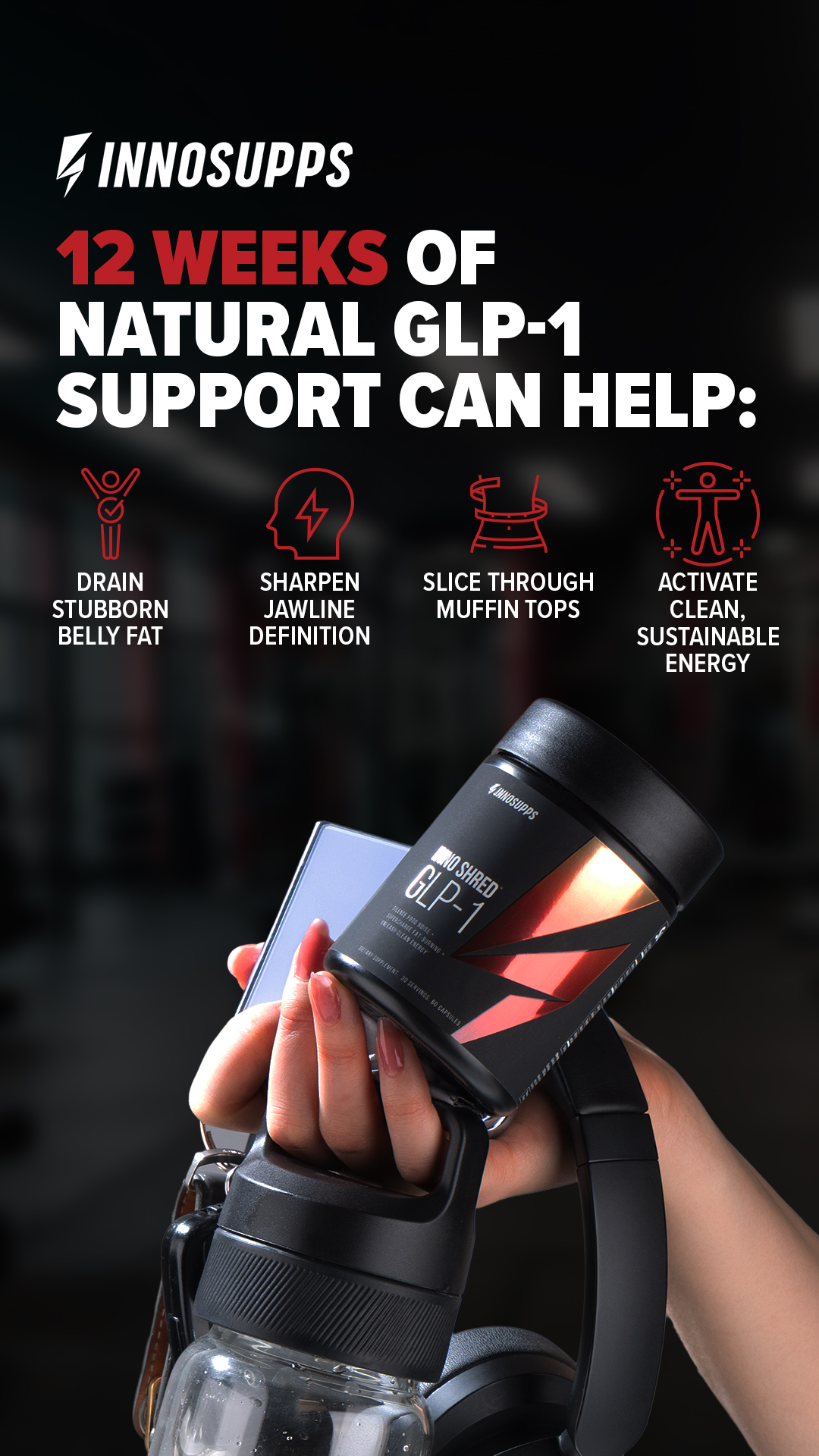 Inno Supps Inno Shred Facebook ad