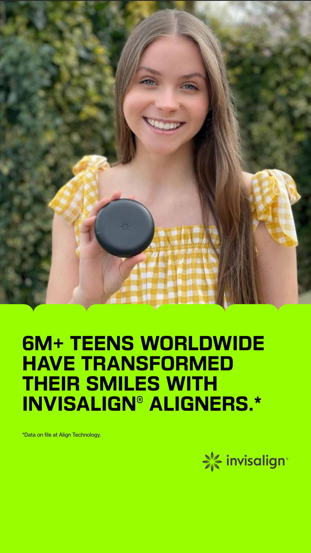 Invisalign UK & Ireland Facebook ad