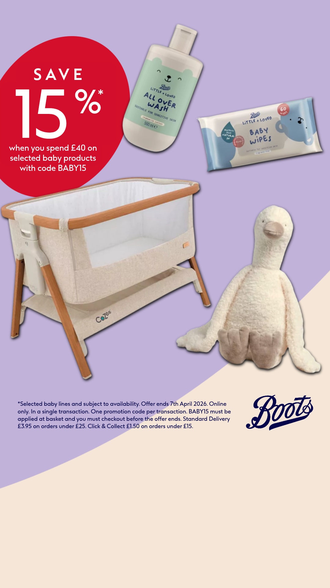 Boots UK Facebook ad