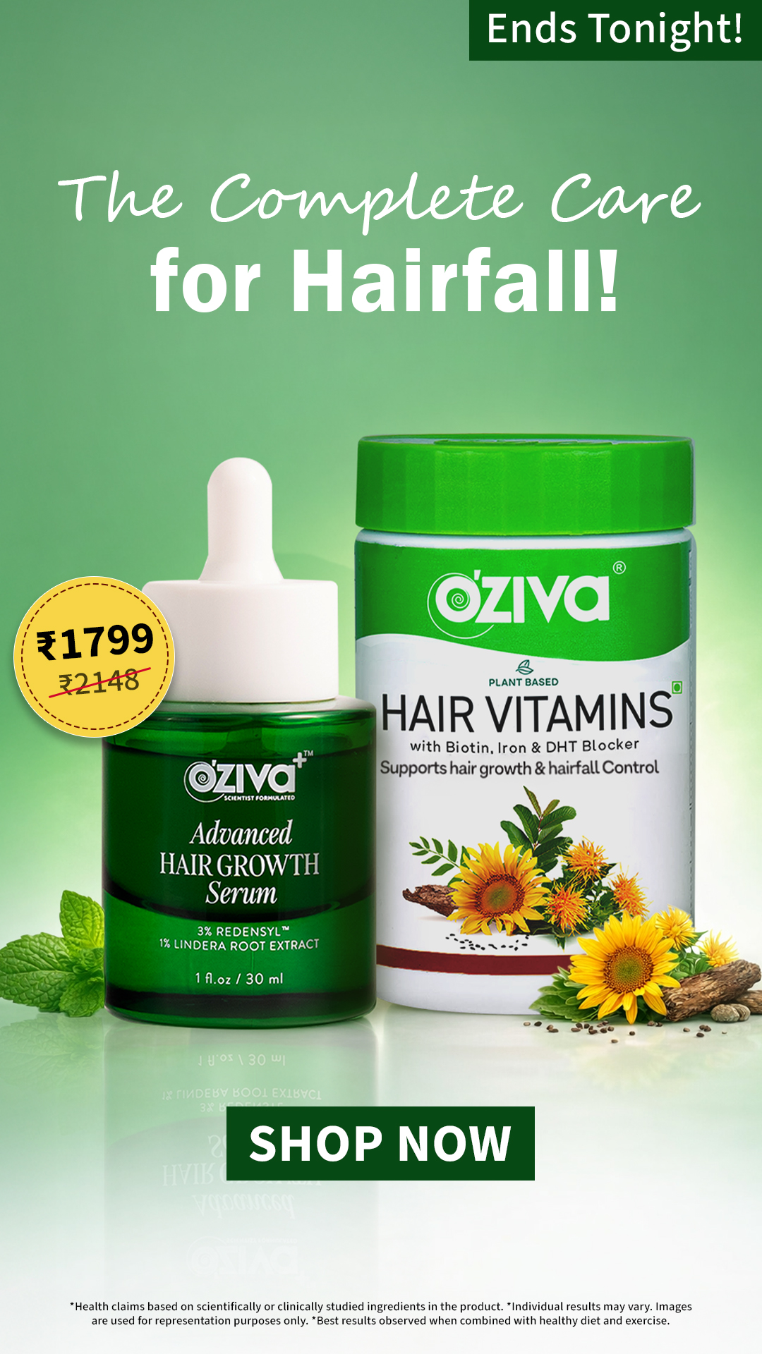 OZiva Facebook ad