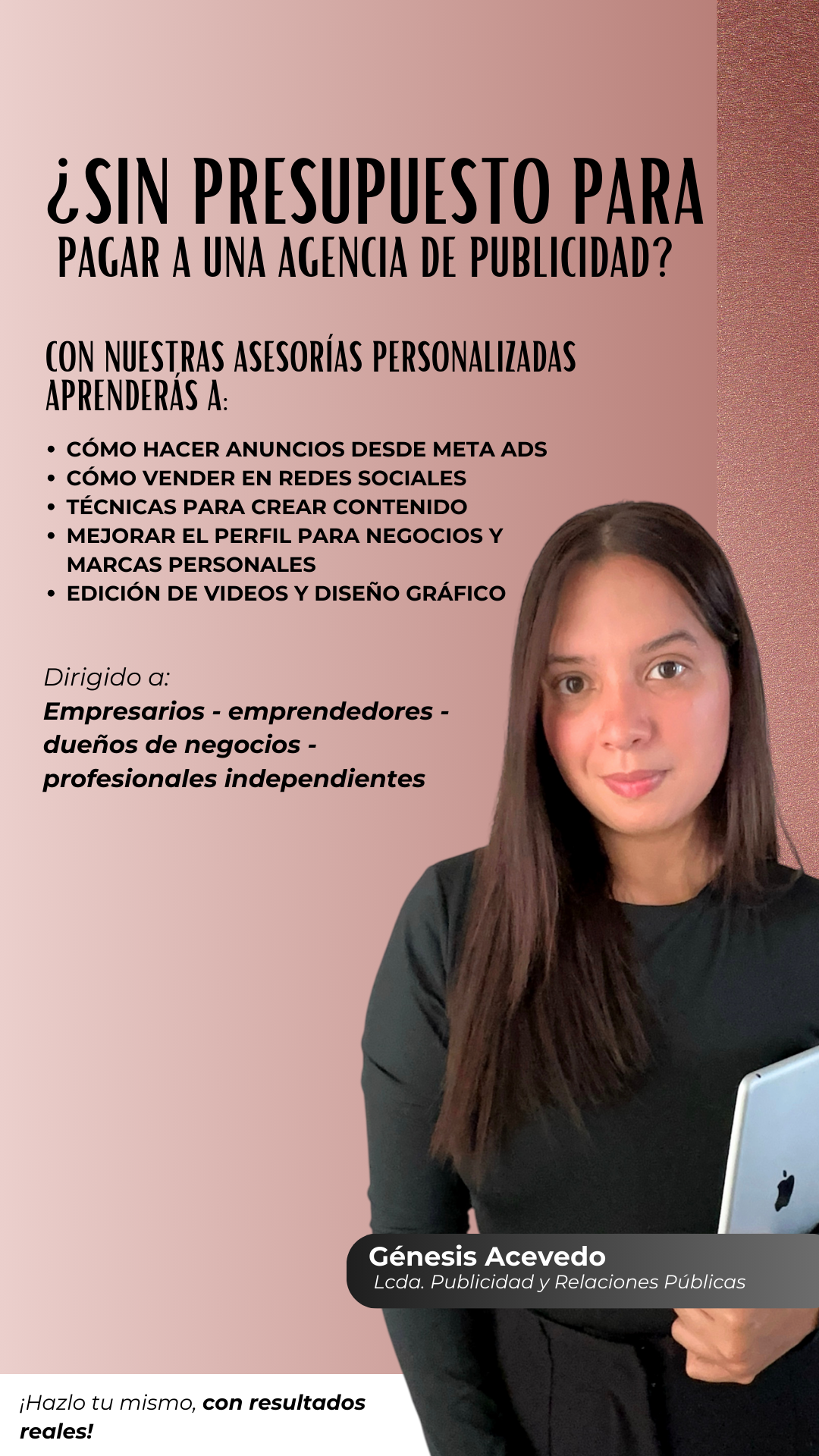 Community manager chile Facebook ad