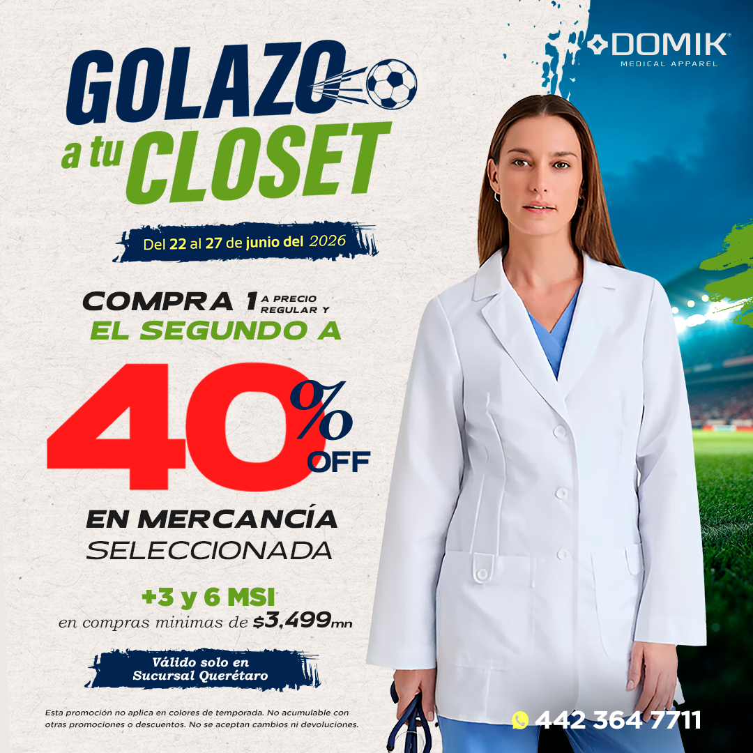 Domik Uniformes Médicos Facebook ad