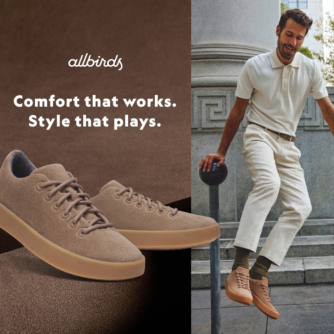 Allbirds Canada Facebook ad