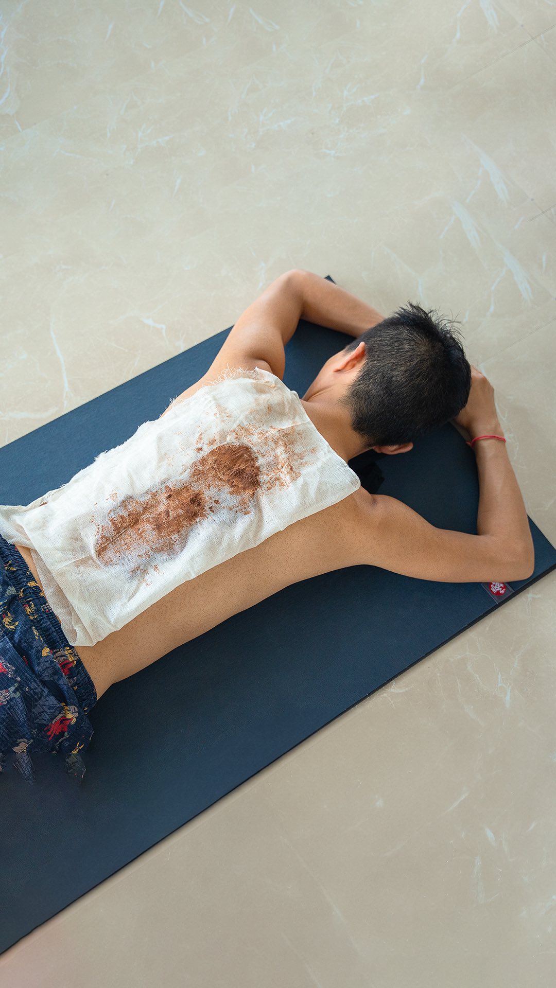 Vinyasa Yogashala Facebook ad: ~ Mud therapy uses therapeutic mud to promote…