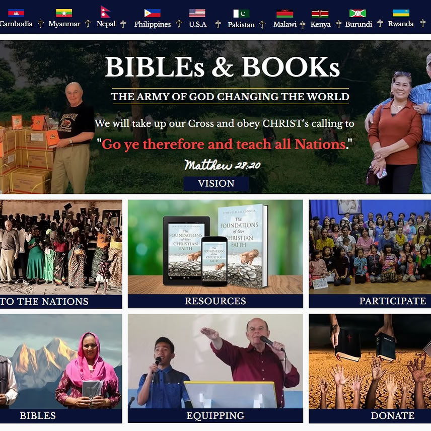 Bibles and Books Facebook ad