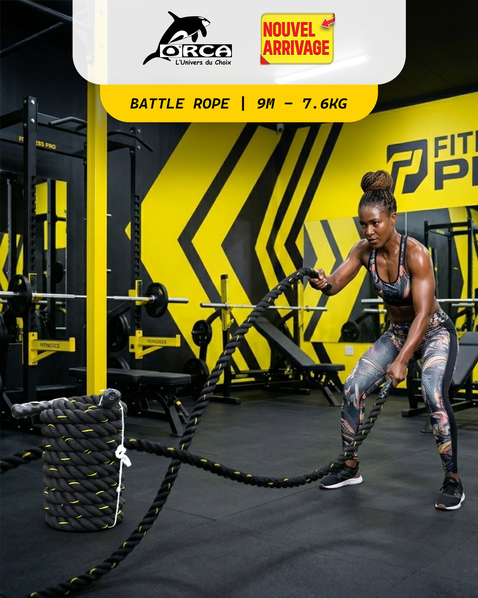 Orca kinshasa Facebook ad: Nouvel arrivage sport chez ORCA.