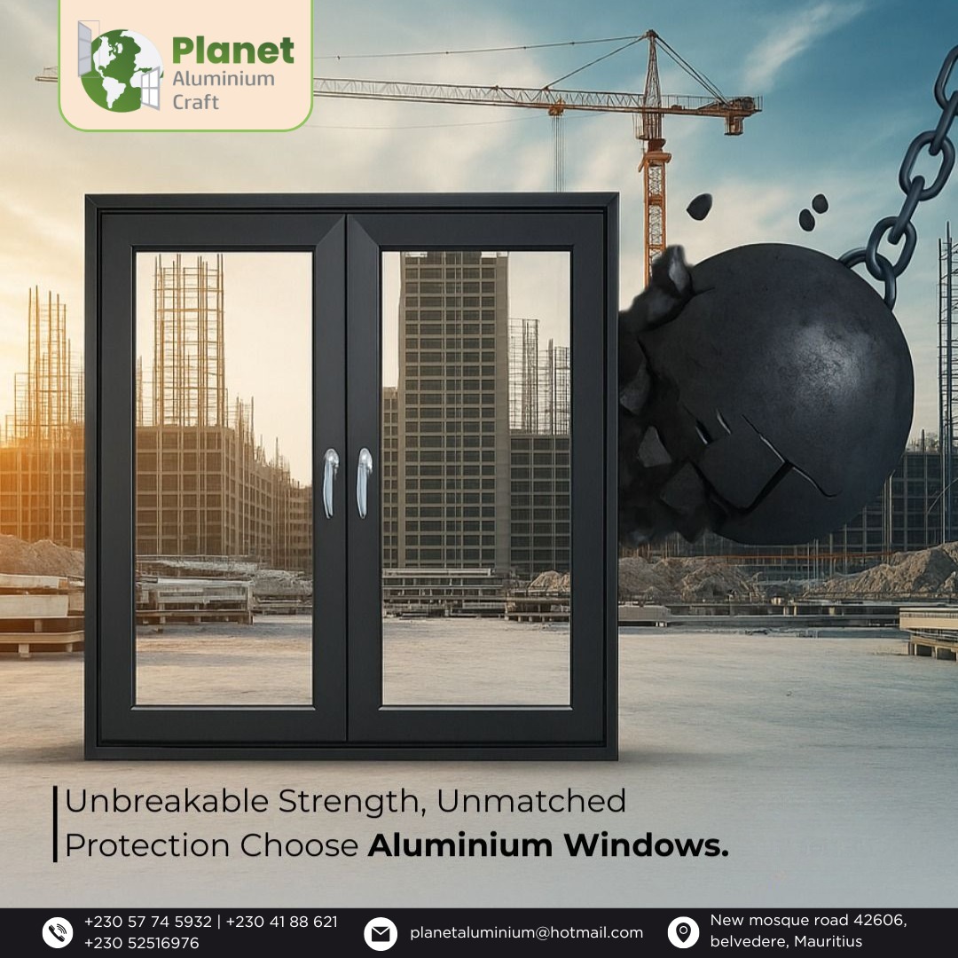 Planet Aluminiumcraft Co L.t.d Facebook ad: Tough times? Our aluminium windows don’t break a…