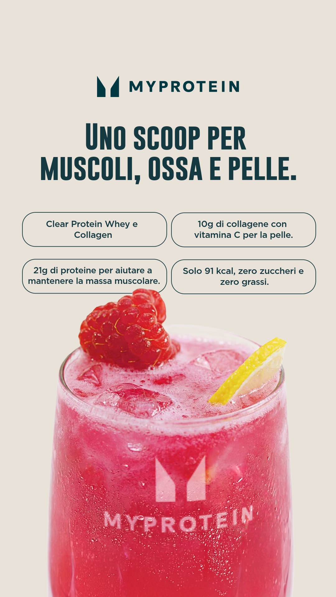 Myprotein Facebook ad