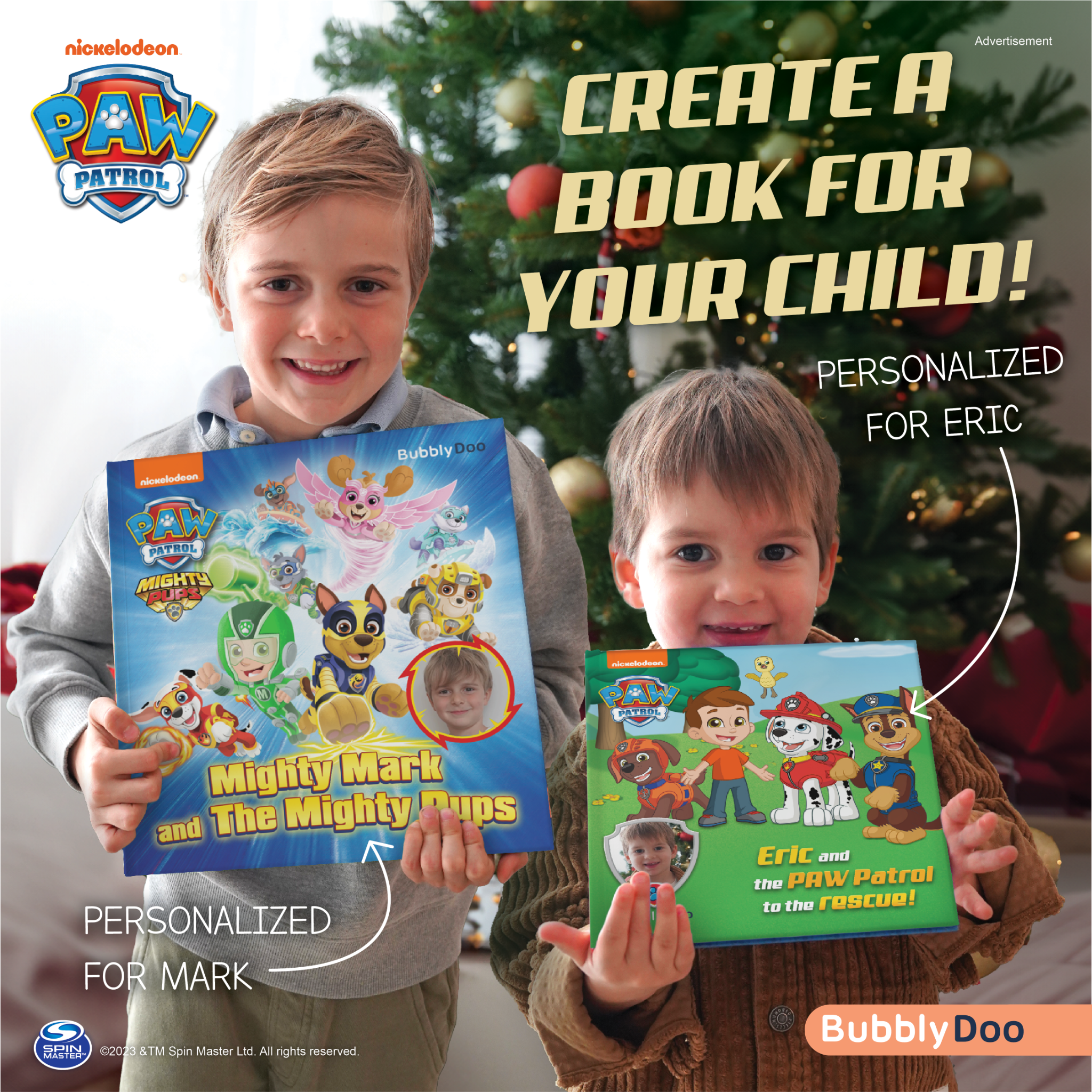BubblyDoo Books Facebook ad