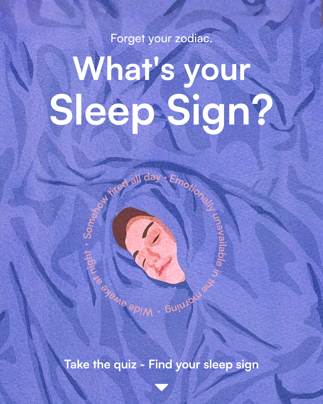 Aarus Facebook ad: Discover Your Sleep Personality