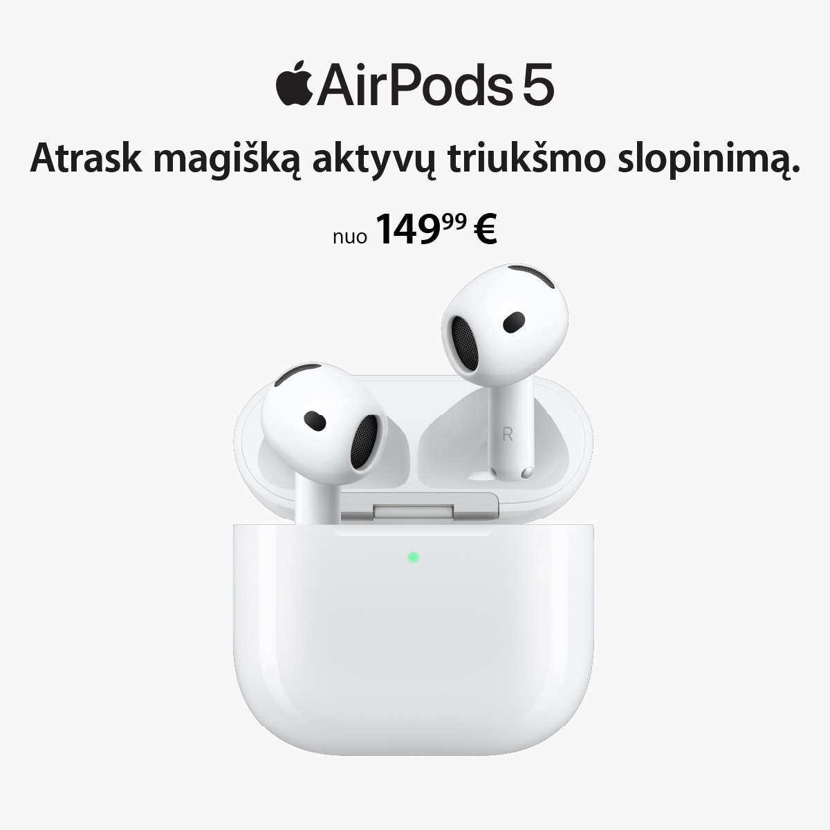 Elesen Facebook ad: Naujieji AirPods 5