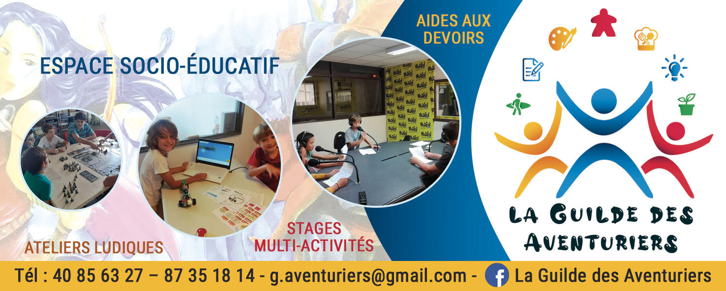 La Guilde des Aventuriers Facebook ad: Dans une démarche d’éducation populaire et de bienveillance…