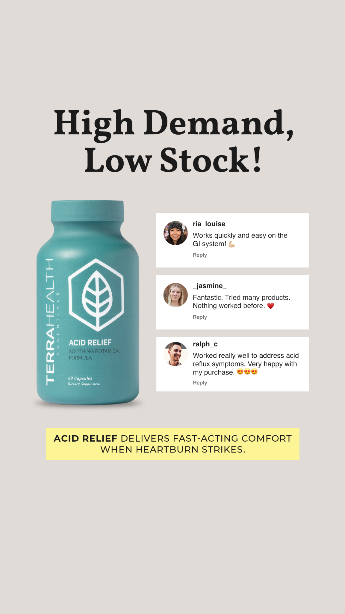 Terra Health Essentials Facebook ad