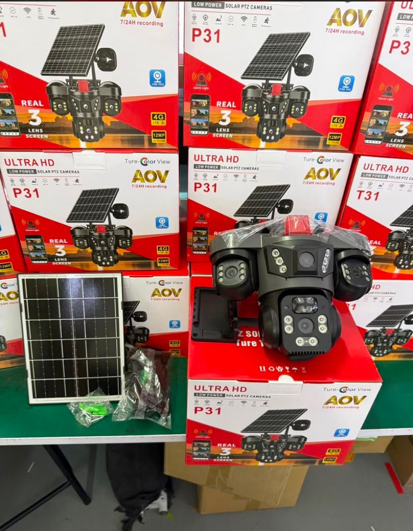 A-G TECH GADGETS Facebook ad: secure your home & shop 24/7 with solar…