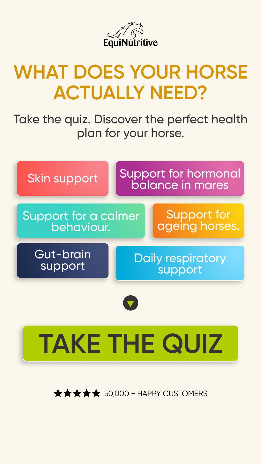 EquiNutritive Facebook ad
