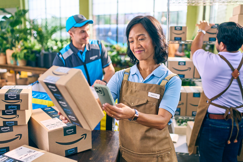 Transportation, Shipping, & Logistics at Amazon Facebook ad