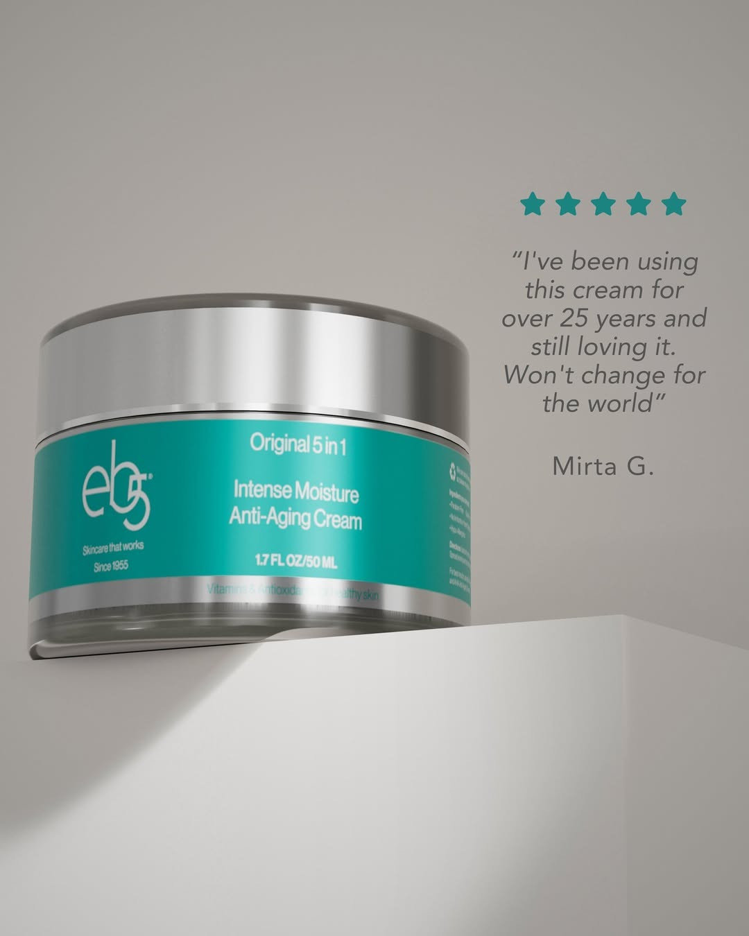 Eb5 Anti-Aging Skincare Facebook ad