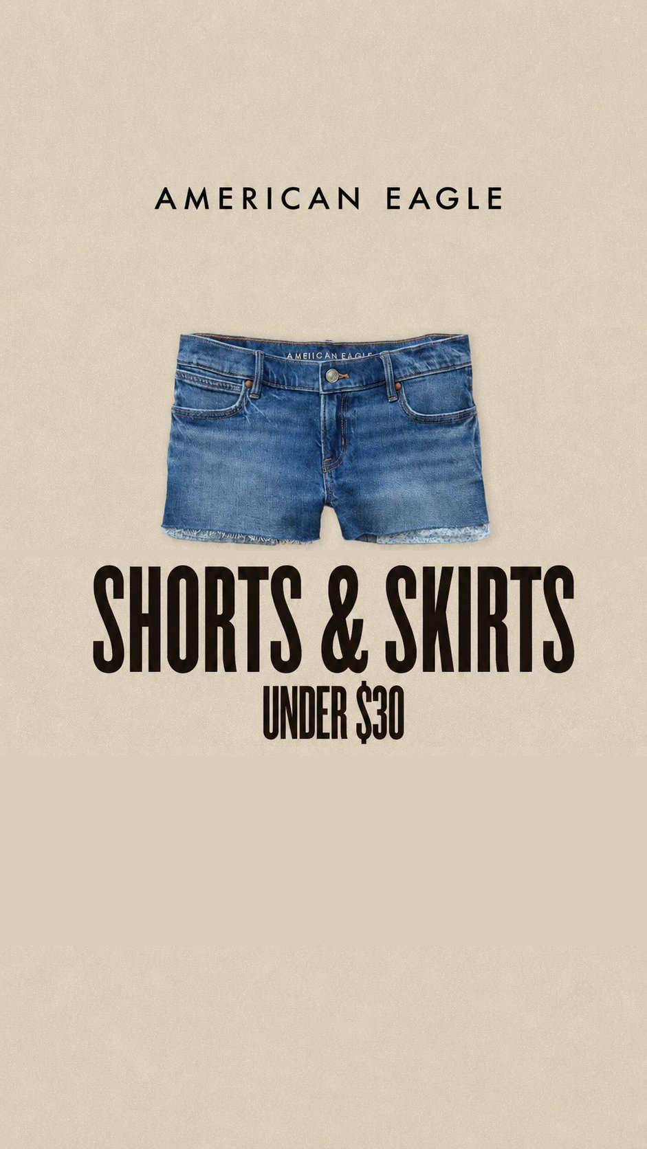 American Eagle Facebook ad