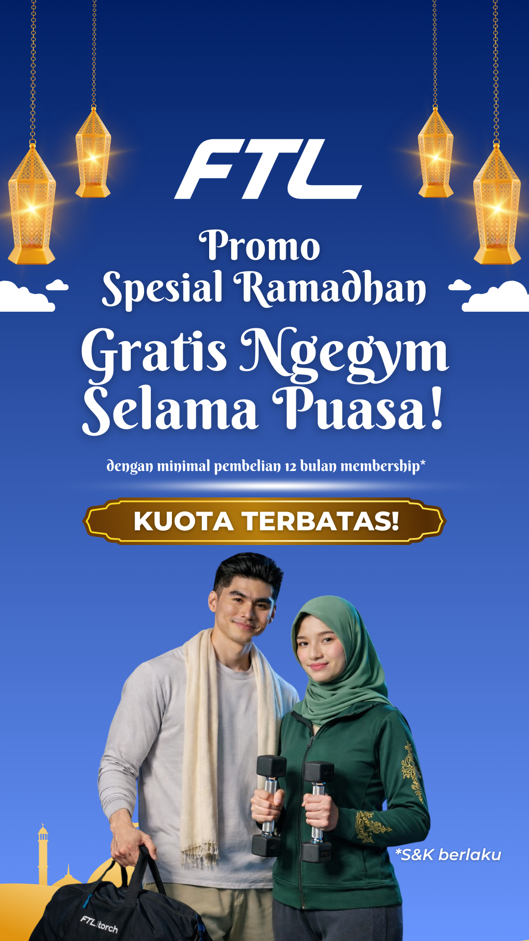 FTL Gym Bandung Facebook ad