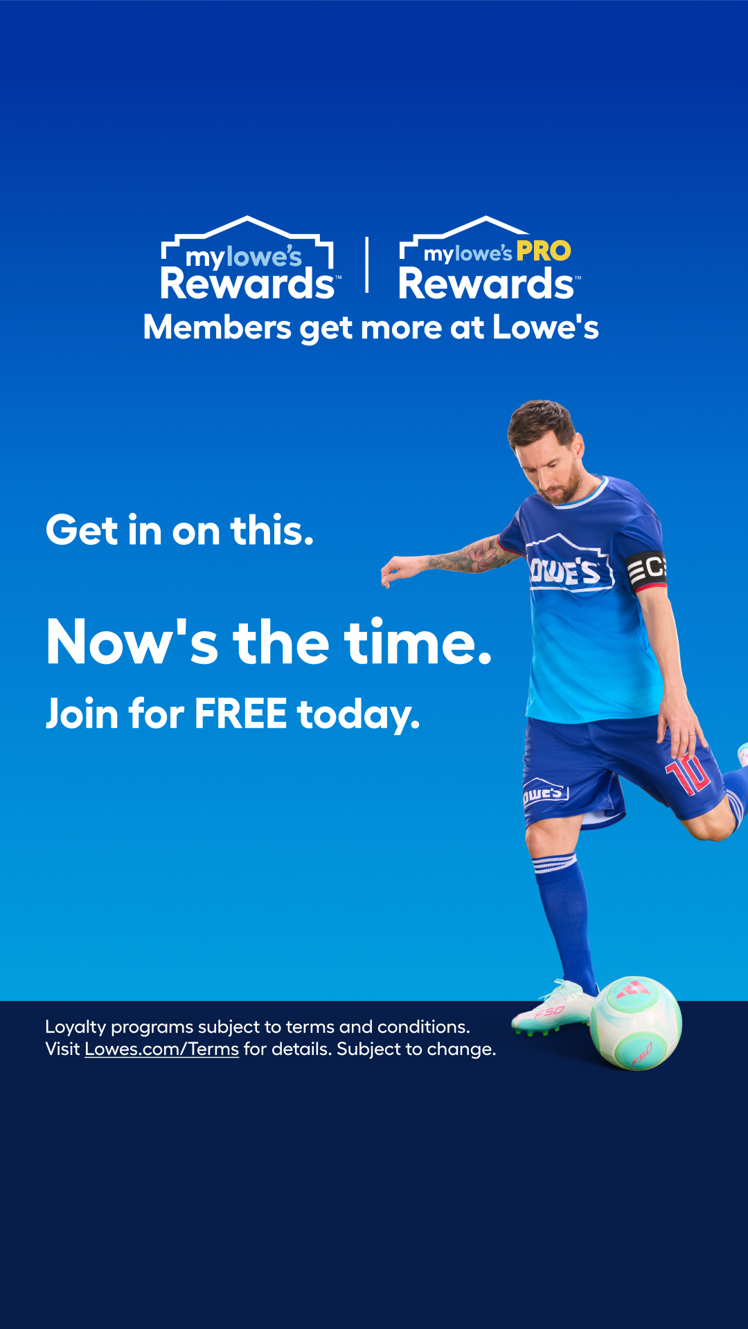 Lowe's Home Improvement Facebook ad