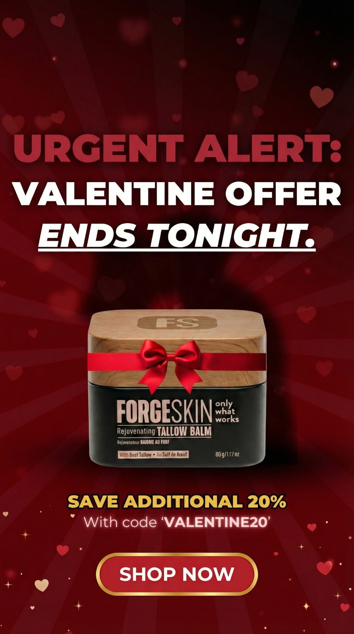 Forge Men Facebook ad