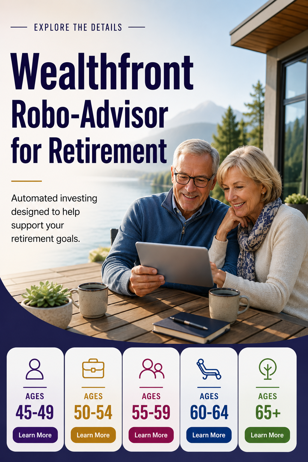 Logic & Luxury Facebook ad: Read more: Wealthfront Robo-Advisor for Retirement