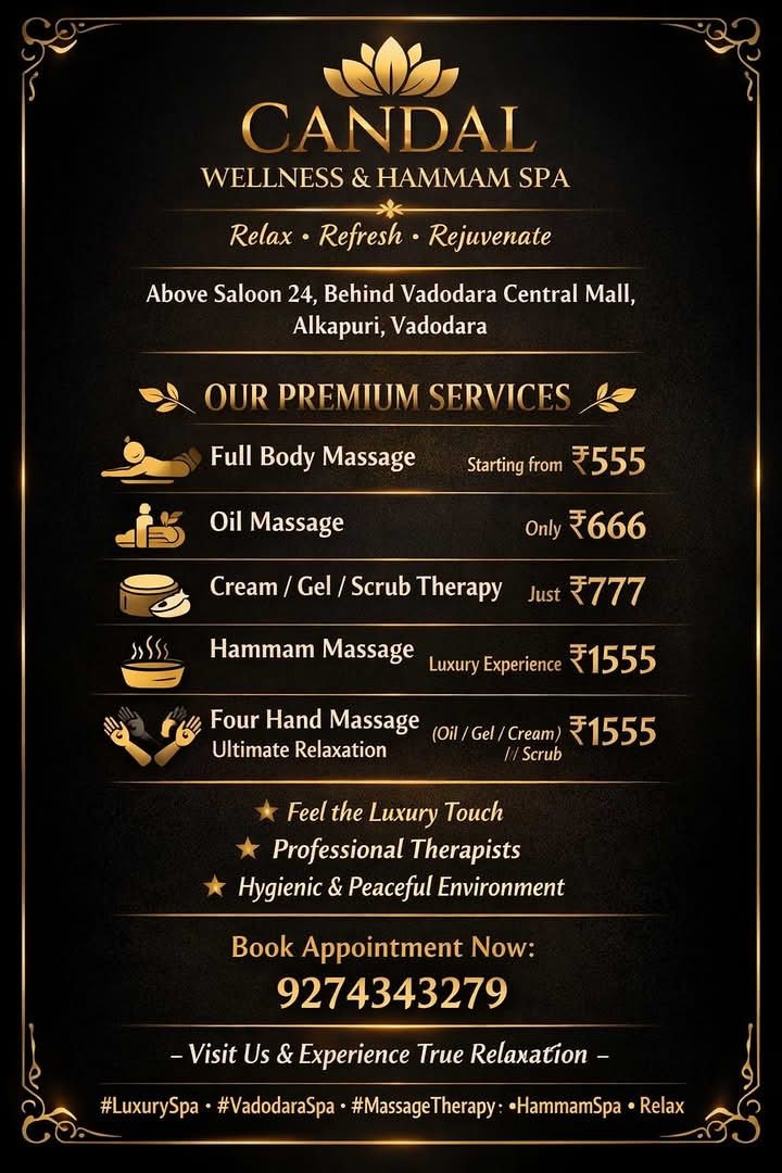candalspa2026 Facebook ad: visit our spa.
