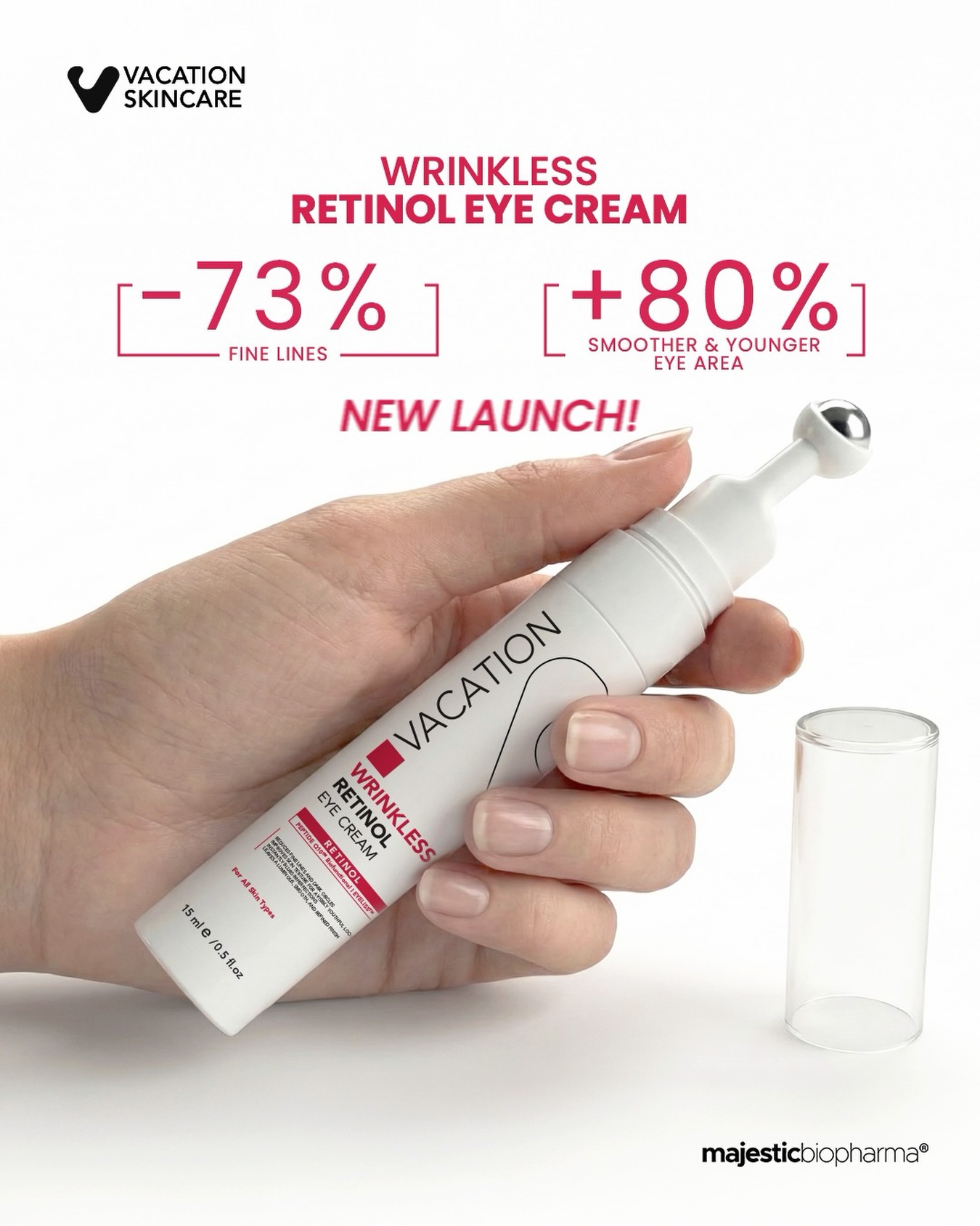 Vacation Skincare Facebook ad